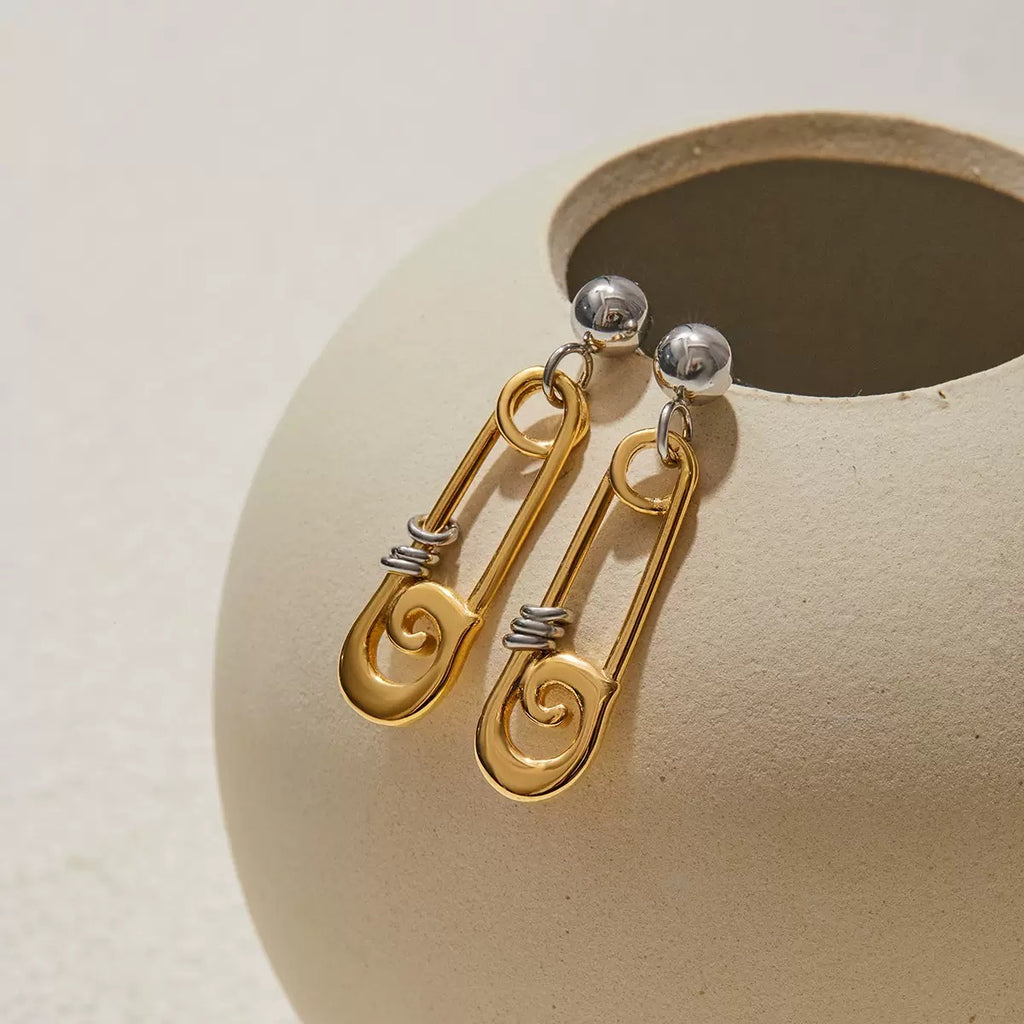 Novara Pins | Safety Pin Earrings
