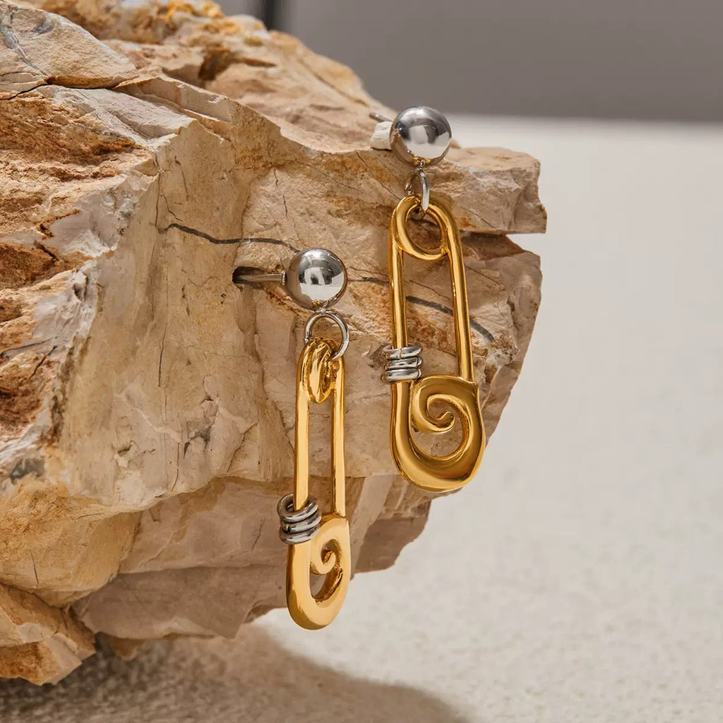 Novara Pins | Safety Pin Earrings