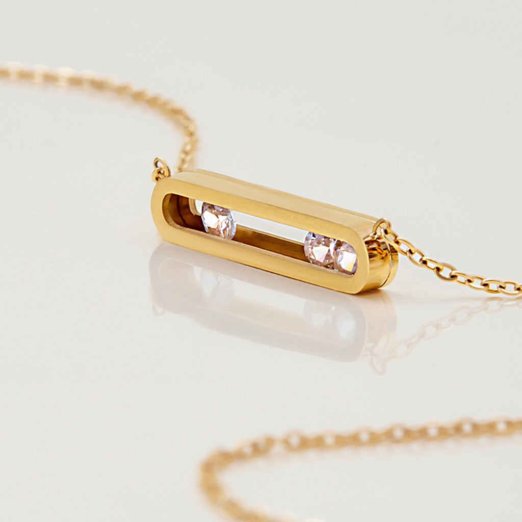 Aurelia Belt | CZ Inlaid Chain Necklace