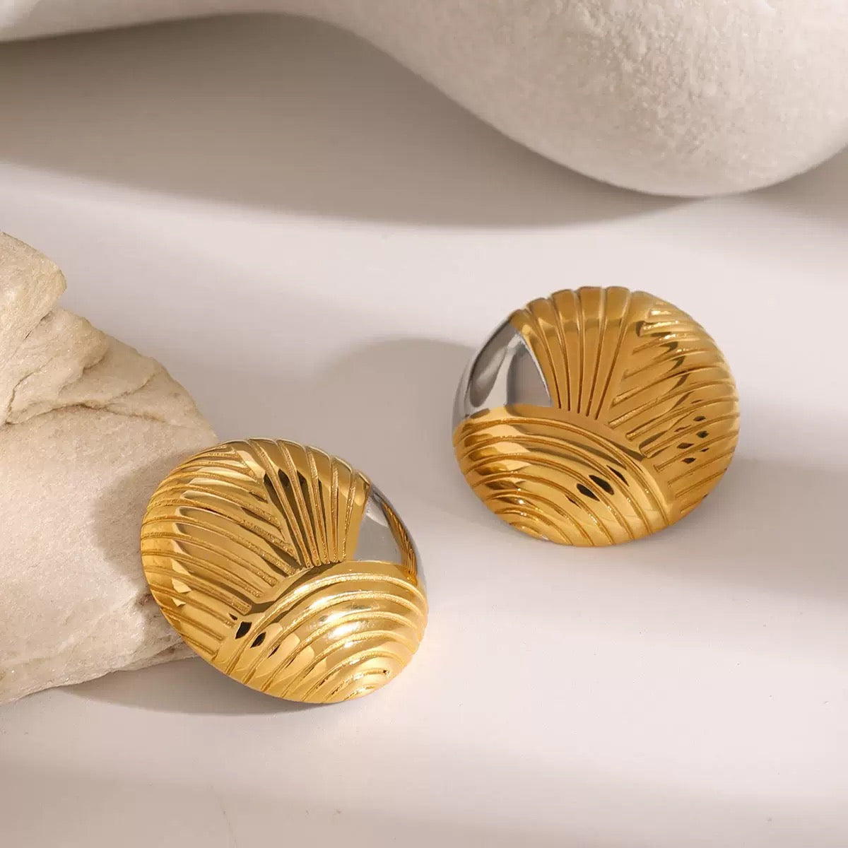 Orvion Circles | Statement Earrings
