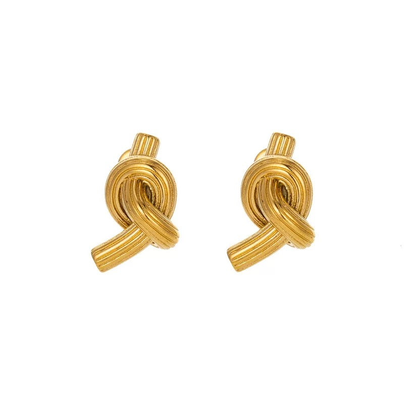 Knot Reverie | Exaggerated Knotted Stud Earrings