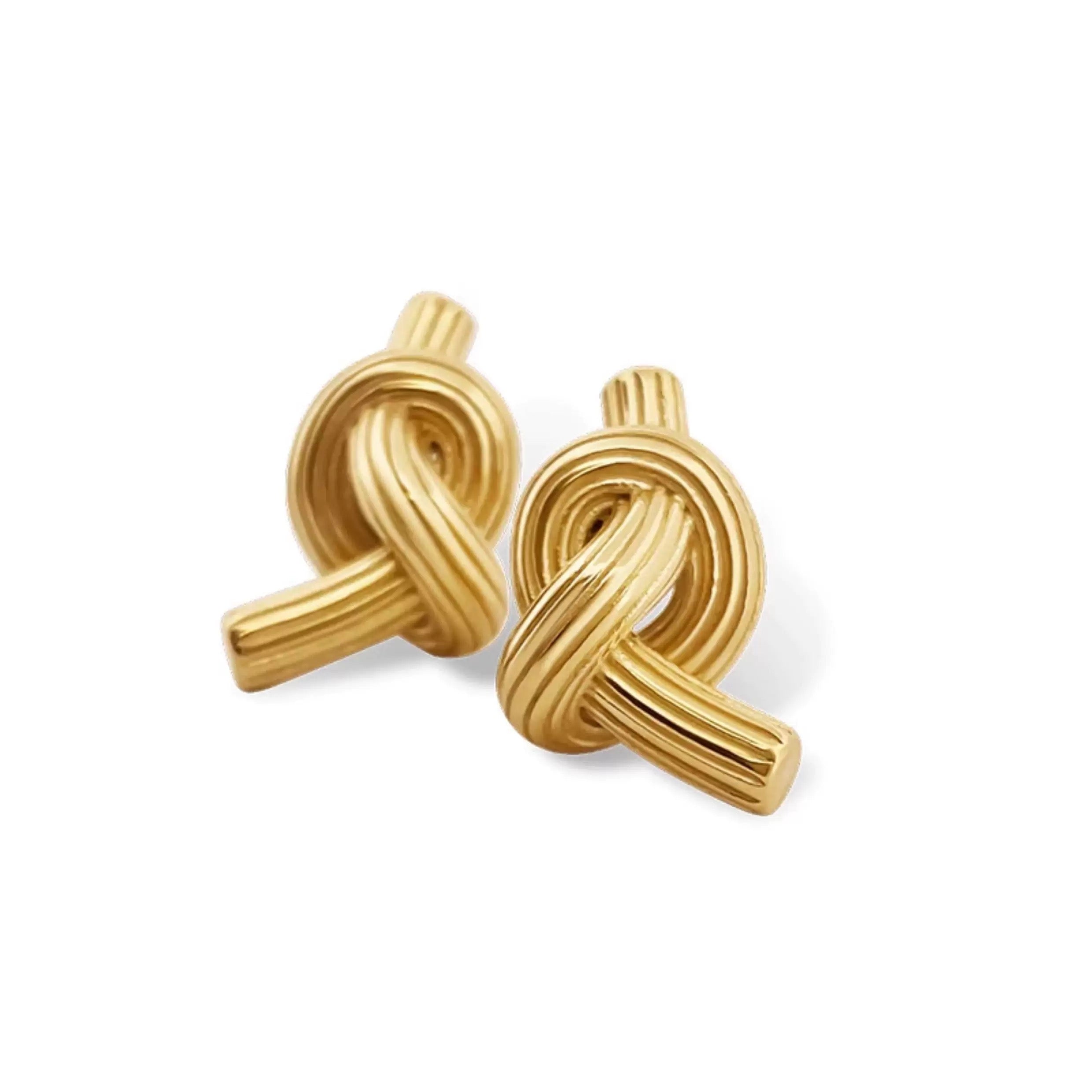 Knot Reverie | Exaggerated Knotted Stud Earrings