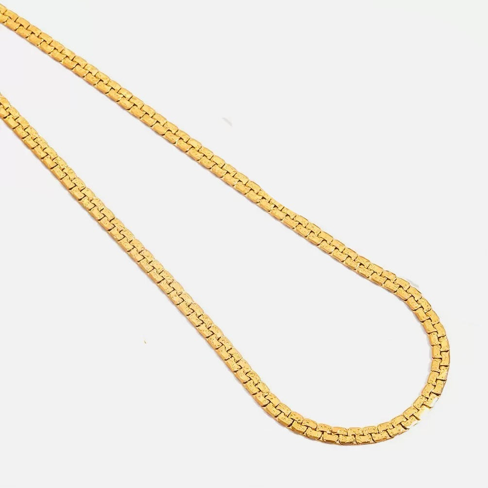 Vale Square | Polished Snakebone Chain Necklace
